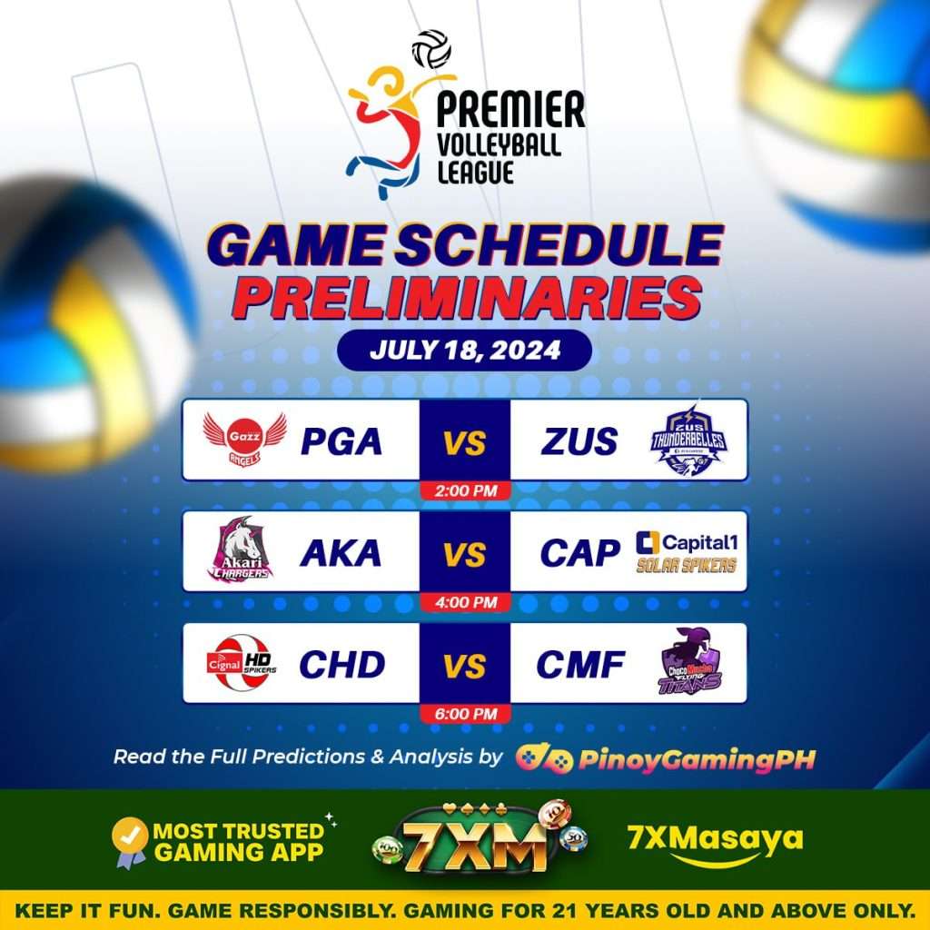 PVL 2024 Schedule